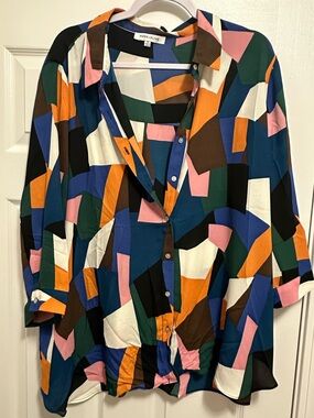 3/4 sleeve blouse